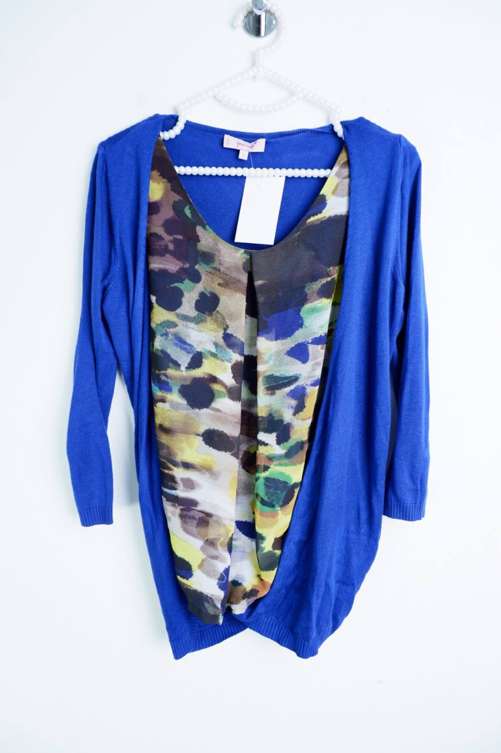 Джемпер PerUna стильного кроя, маркировка 8, визуально на 44 размер