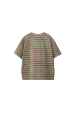 ZARA ФУТБОЛКА В ПОЛОСКУ, ЗЕЛЕНЫЙ