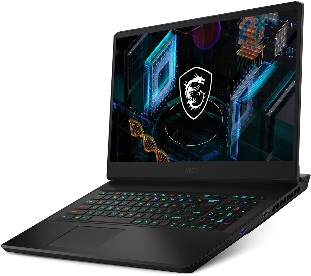 Ноутбук MSI GP76 Leopard 11UG-615RU (9S7-17K322-615) 17.3";(2560x1440)IPS-level/ i7-11800H(2.3ГГц)/ 16Гб/ 1Тб SSD/ GeForce RTX 3070 8Гб/ нет DVD/ Win10 / Черный