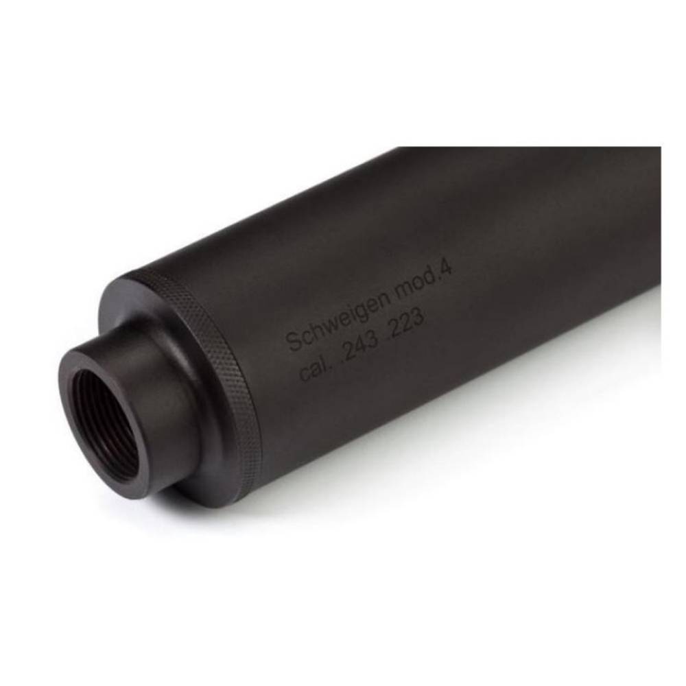 ДТК закрытого типа Schweigen mod. 4 на SR1, AR15, Сайга-МК Сварог (.223 Rem, 1/2"-28), RAW
