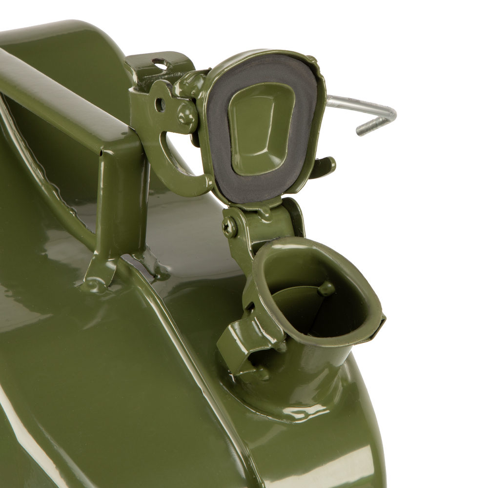 Канистра для топлива, металлическая, толщина стенок 0,8мм, 10 литров