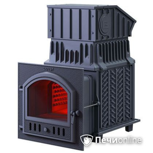 Дровяная банная печь Гефест Гром 50 (П2)