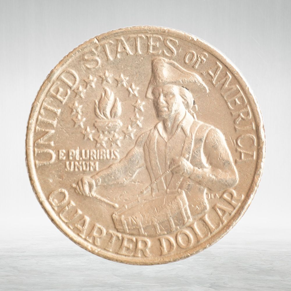 USA, ¼ Dollar, 1976 - Washington Quarter - 200th Anniversary of the The United States Declaration of Independence, VF