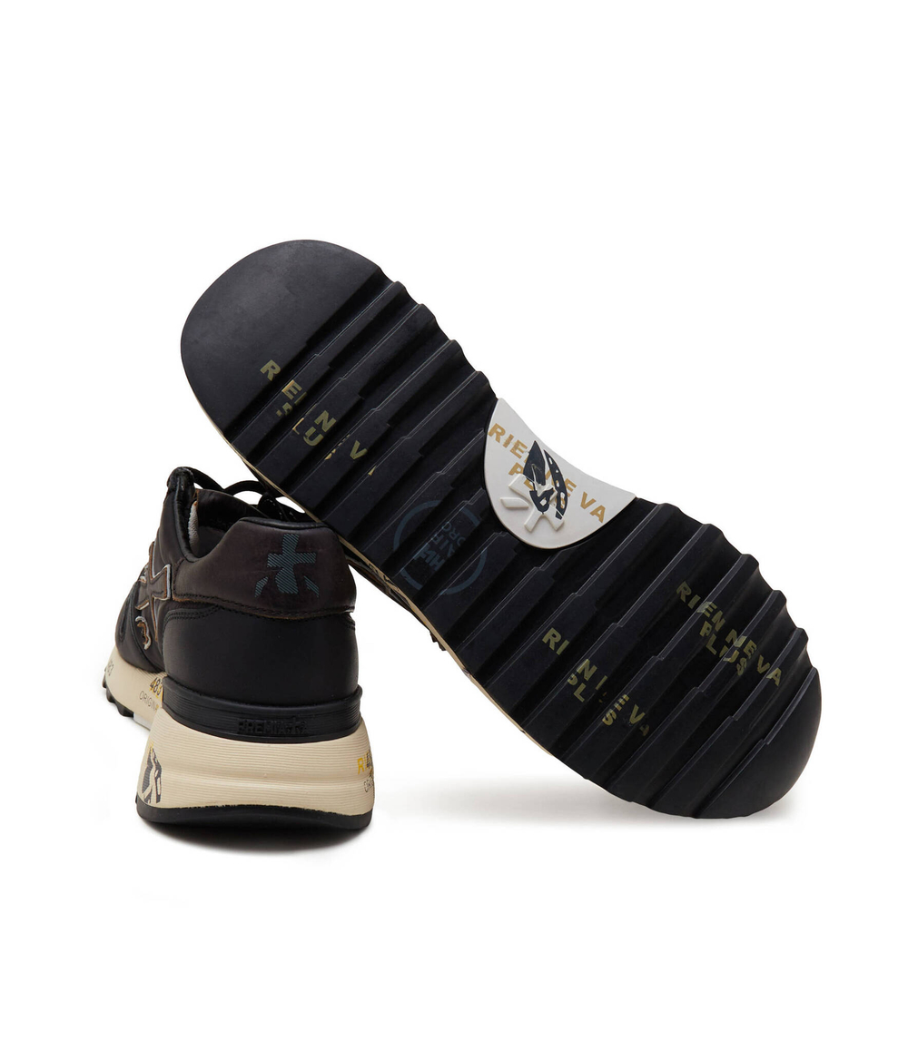 Кожаные кроссовки mick Premiata - черный(MICK)