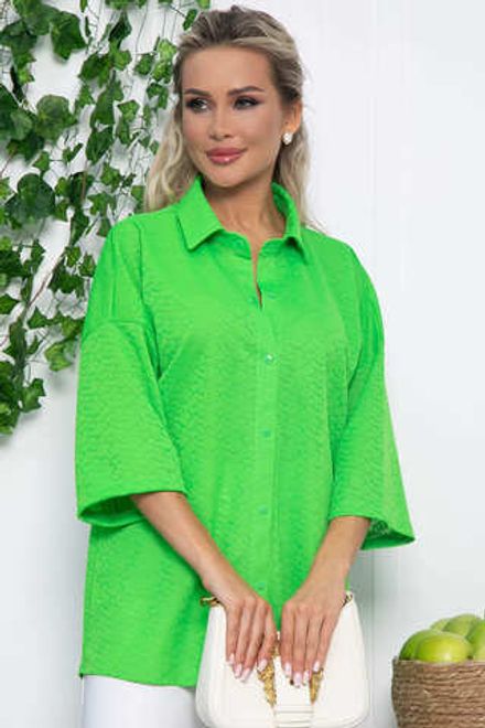 Рубашка Медея (зеленое яблоко) Б13555-13М LT Collection