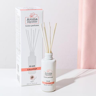 Диффузор ароматический AROMA REPUBLIC, 30 мл, "Lollypop", фруктовый аромат