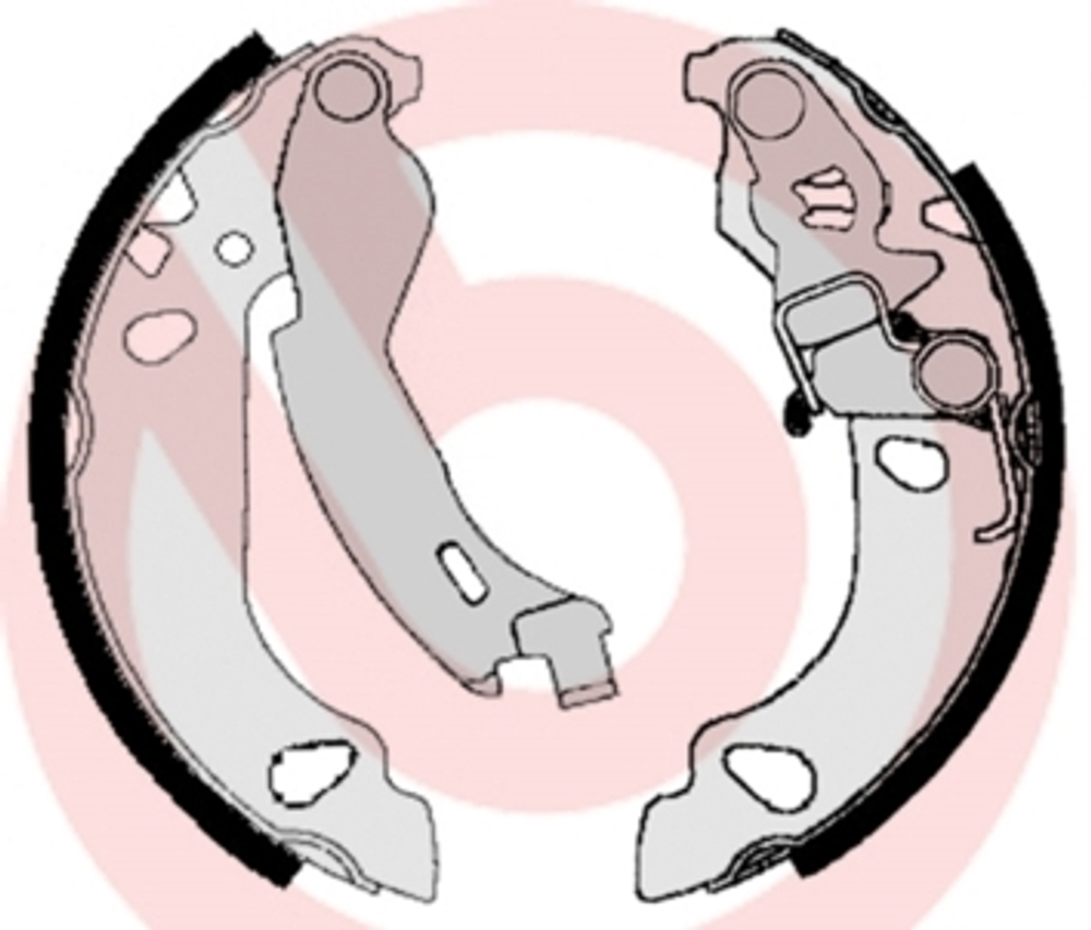 BREMBO - S23522-BRB - Brake Shoe Set