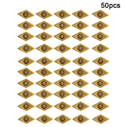 50 шт DCMT070204 YBC251 твердосплавные пластины для токарного инструмента расточная оправка фреза