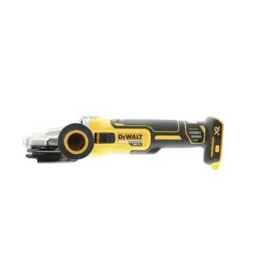 Угловая шлифовальная машина DEWALT DCG405FN XR 125 мм 18 В, бесщеточная, литиевая, промышленная, специальная, полирующая, плоская головка, голый инструмент