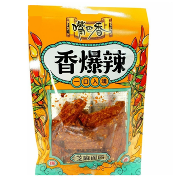Снэк пшеничный Maojinsong Foods острый со вкусом кунжута, пряный, 72гр (Китай)