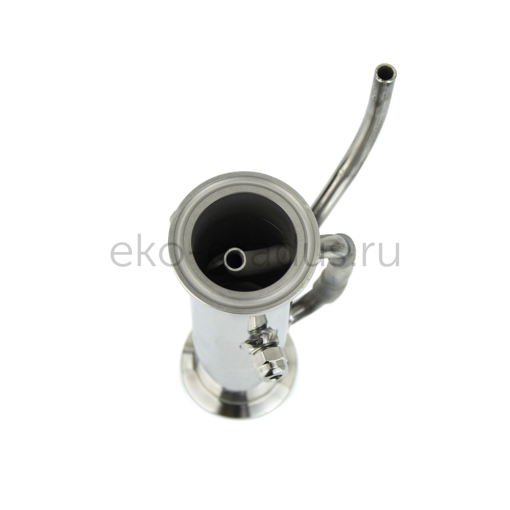 Узел отбора по пару и жидкости Бокакоба, кламп 1,5 дюйма