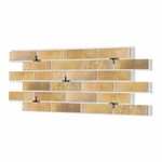 Клинкерная термопанель ППС Керамин Орегон 3 Темно-бежевый 1020х455 мм