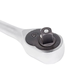 Трещотка реверсивная с накаткой 1/2''(24зуб., L-250мм) Forsage F-80724