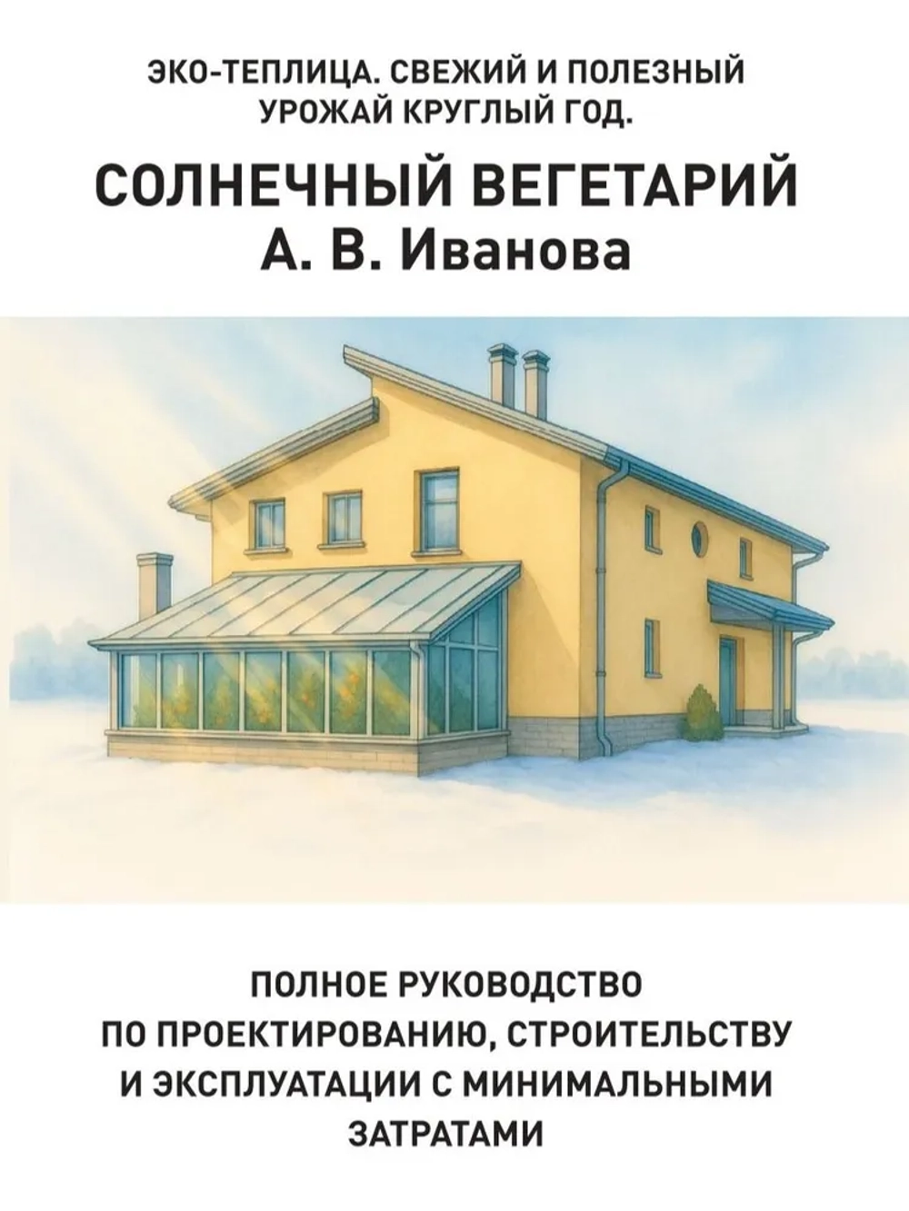 Вегетарий Иванова А. В. Эко-теплица. Свежий и полезный урожай круглый год. (Печатная книга)