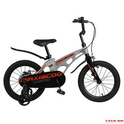Велосипед 16", MAXISCOO "Cosmic", Стандарт, Серый Матовый (2023) (10013160/270223/3087948, Китай)