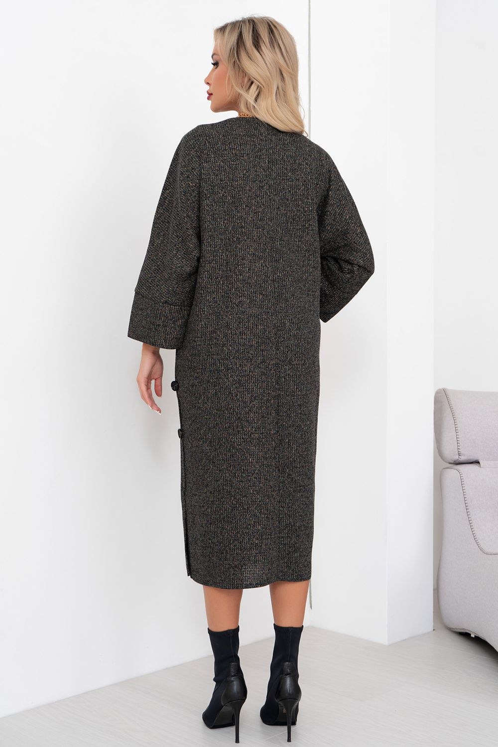 Платье Шарм (черный/малахит) Р11-1193/2 Nikol (Акция)