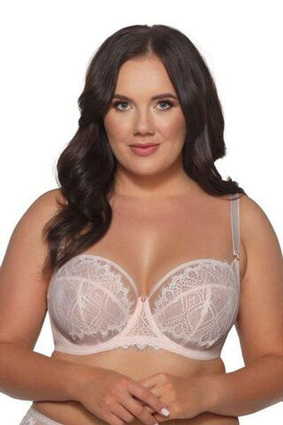 Бюстгальтер Rossa с мягкими чашками (Размер: 90E) (Цвет: пудровый)