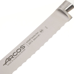 Нож кухонный Arcos, Riviera Blanca, для хлеба, кован сталь, 20 см, рук пласт, 231324W