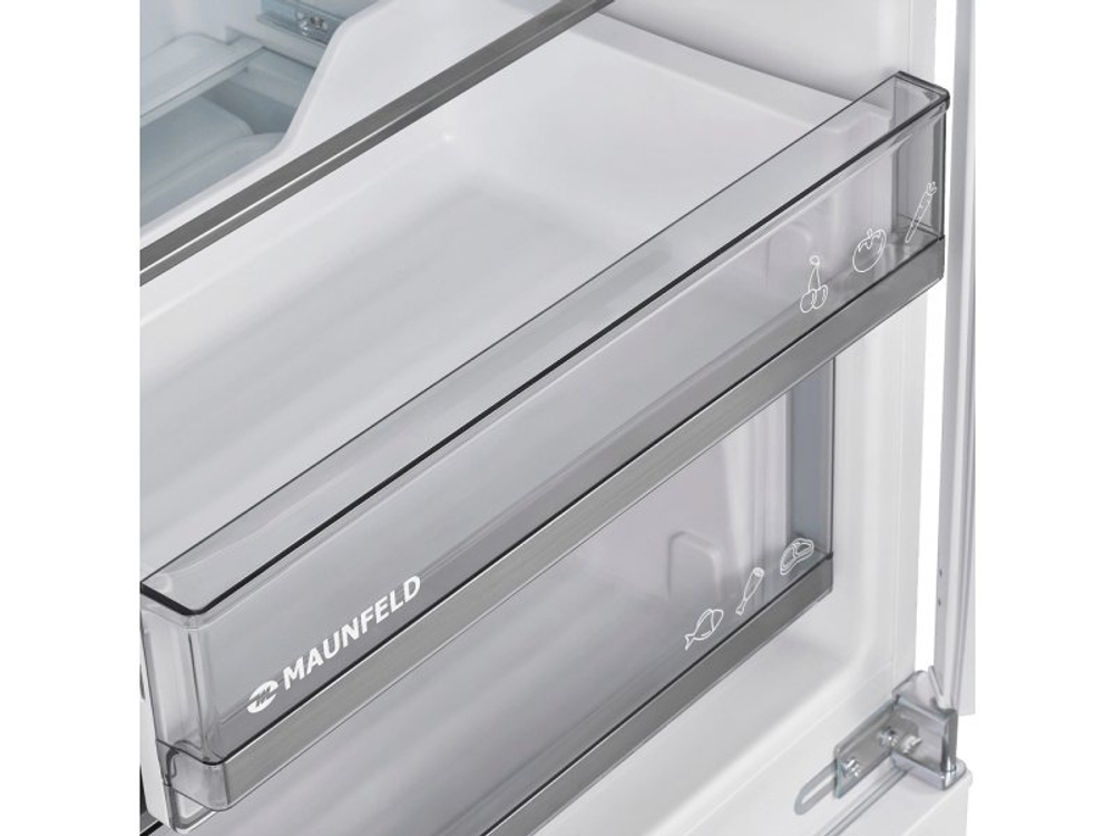 Встраиваемый холодильник Maunfeld MBF177NFFWGR Inverter