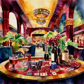 04.09/19-30 Винное казино в Wine Story. Дегустация вина может быть весёлой и азартной!