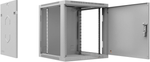 Шкаф настенный 19", 12U Cabeus SH-05F-12U60/60m-R