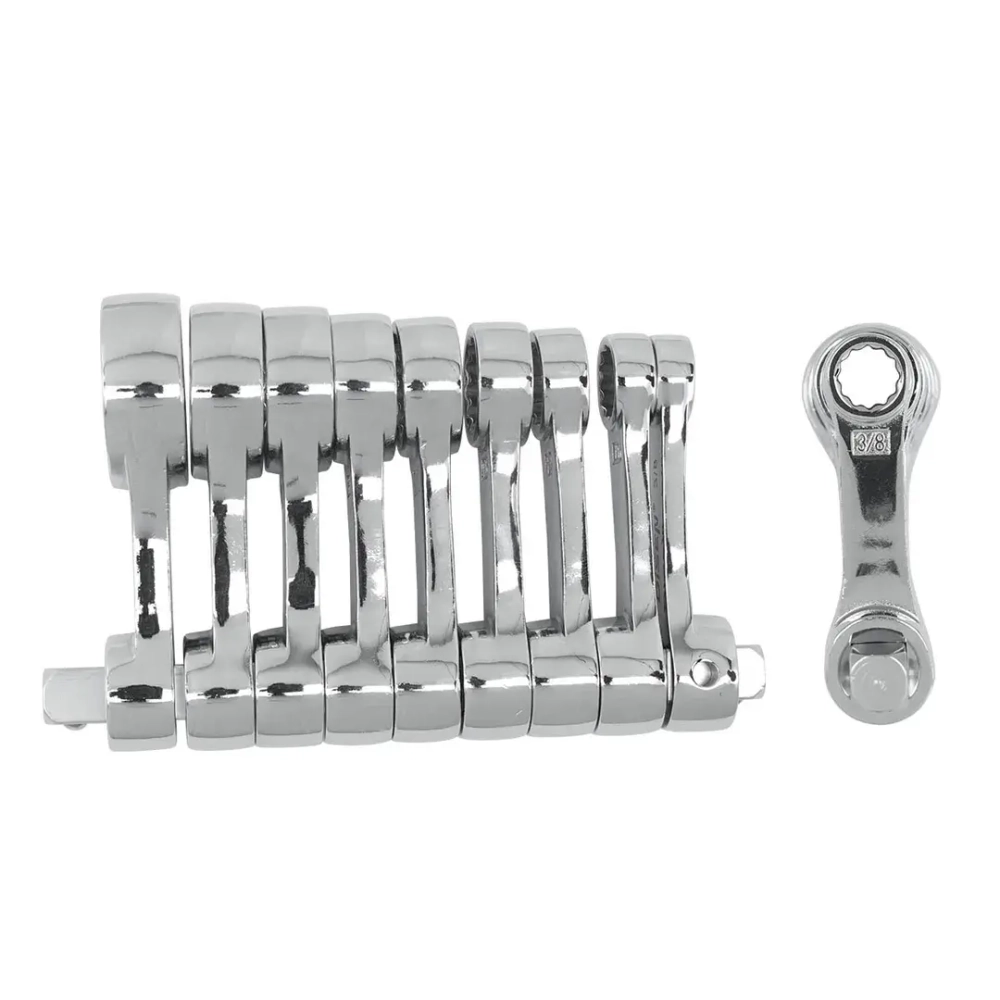 Ключи накидные односторонние, набор 9пр. DISEN DS-KT5095P