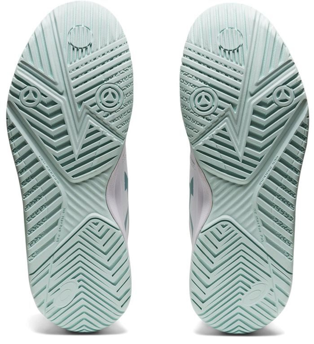 Женские Кроссовки теннисные Asics Gel-Challenger 13 - white/smoke blue