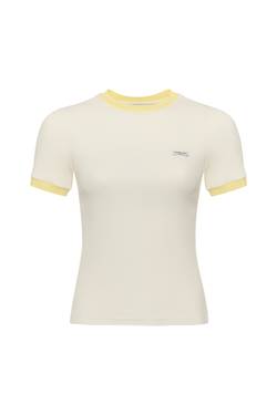 Футболка из хлопковой рибаны