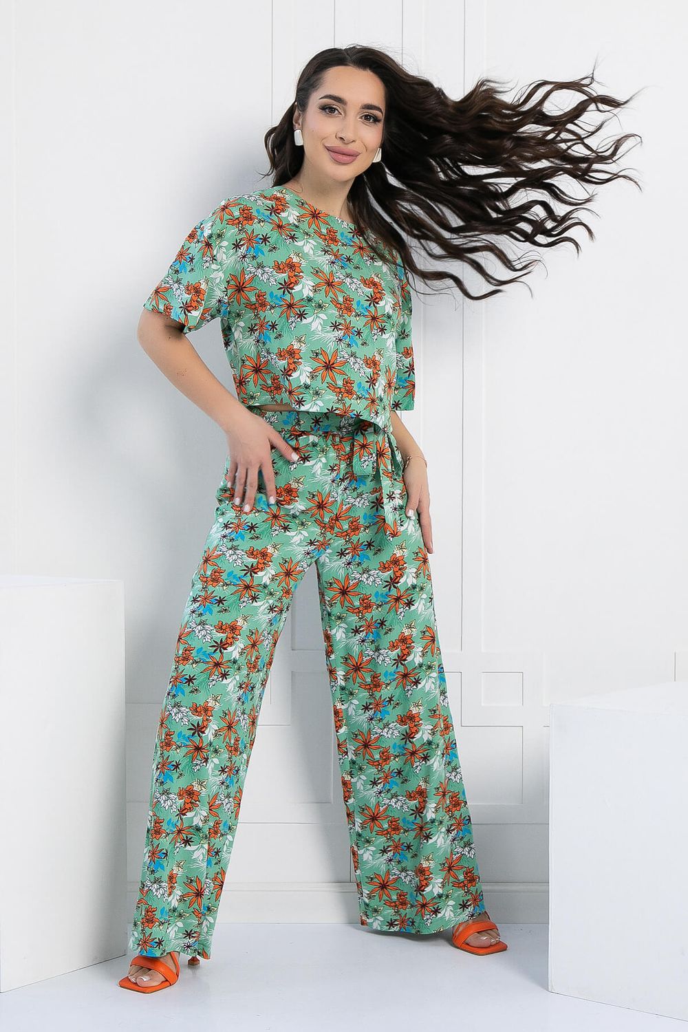 Костюм Летняя прогулка (олива) К12969-8М LT Collection