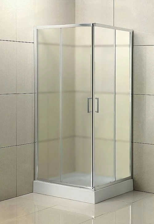 Душевой уголок BelBagno UNO 195-A-2 80x80 матовый/хром