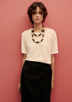 Юбка-парео изо льна