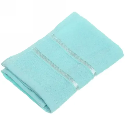 Полотенце махровое 30*30см «LUNA» цвет мятный 05010 плотность 360гр/м2