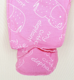 Комплект Мой милый слоник (бело-розовый)