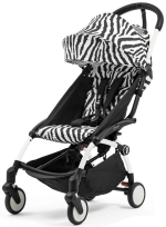 Коляска прогулочная Stokke YOYO3 рама белая White Zebra