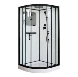 Душевая кабина Ceruttispa (ЧеруттиСпа) VIVA 101B, с низким поддоном, 100x100x215