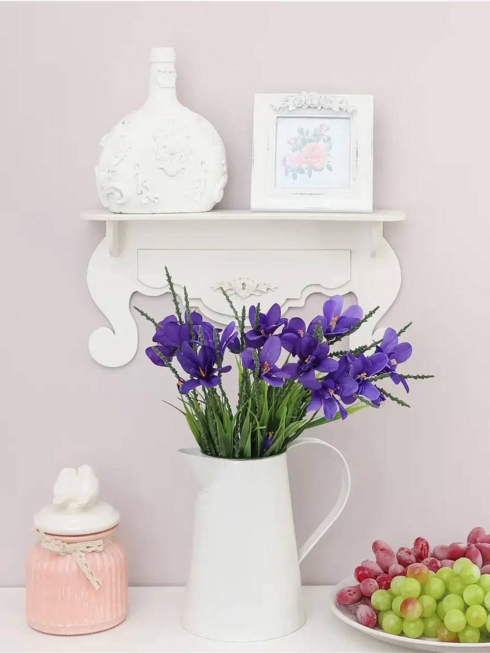 Искусственные цветы для декора ирисы