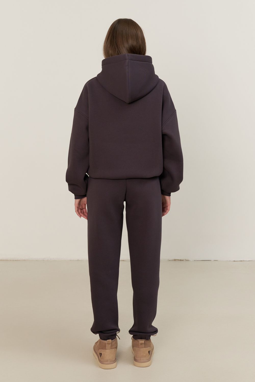 Худи 02 с начесом, антрацит