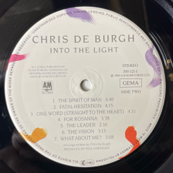 Винтажная виниловая пластинка LP Chris de Burgh Into The Light (Germany 1986) The Lady In Red