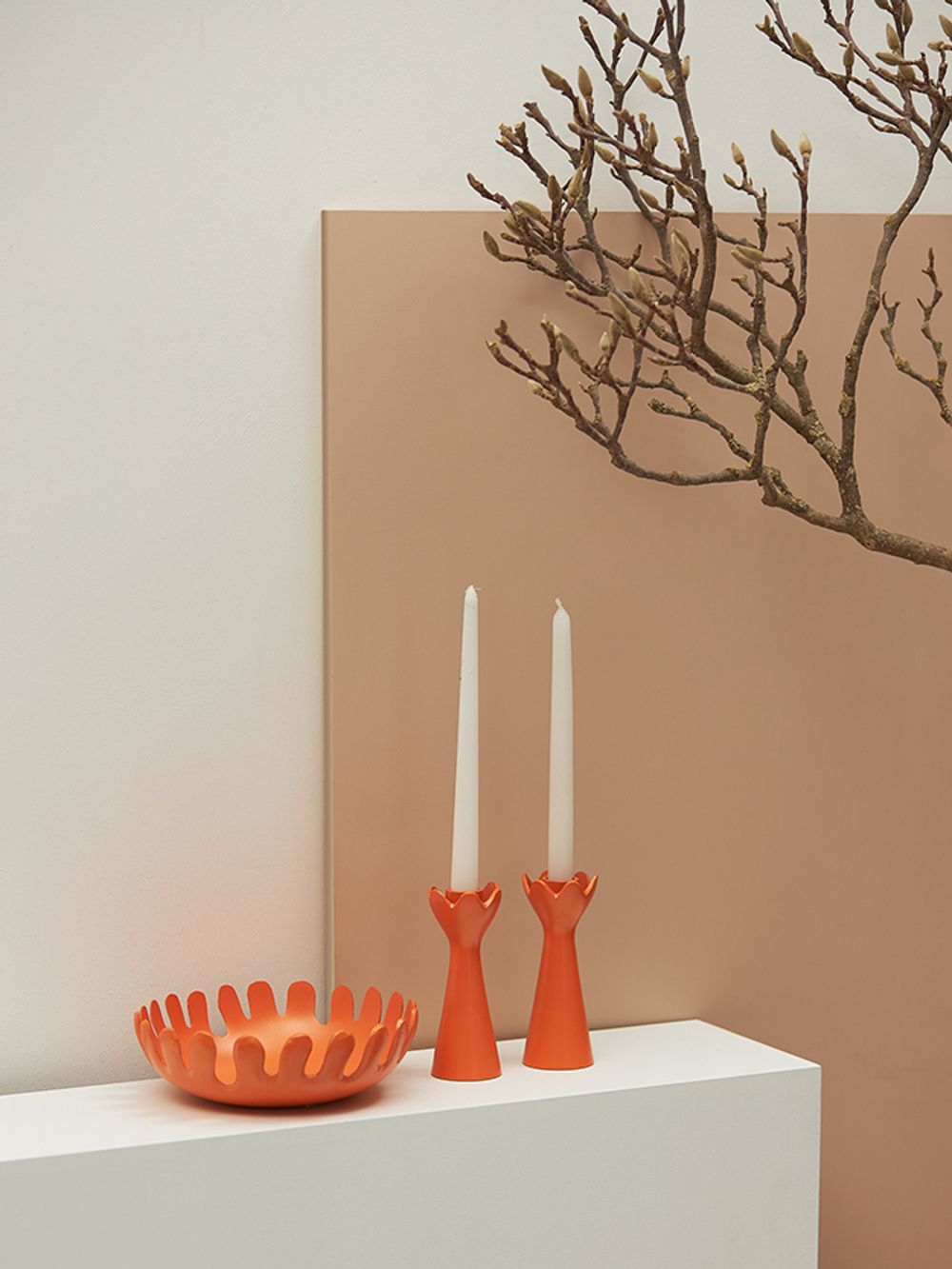 Блюдо Laminaria, Ø22 см, апельсиновая цедра