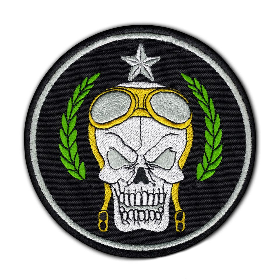 Патч Skull Pilot