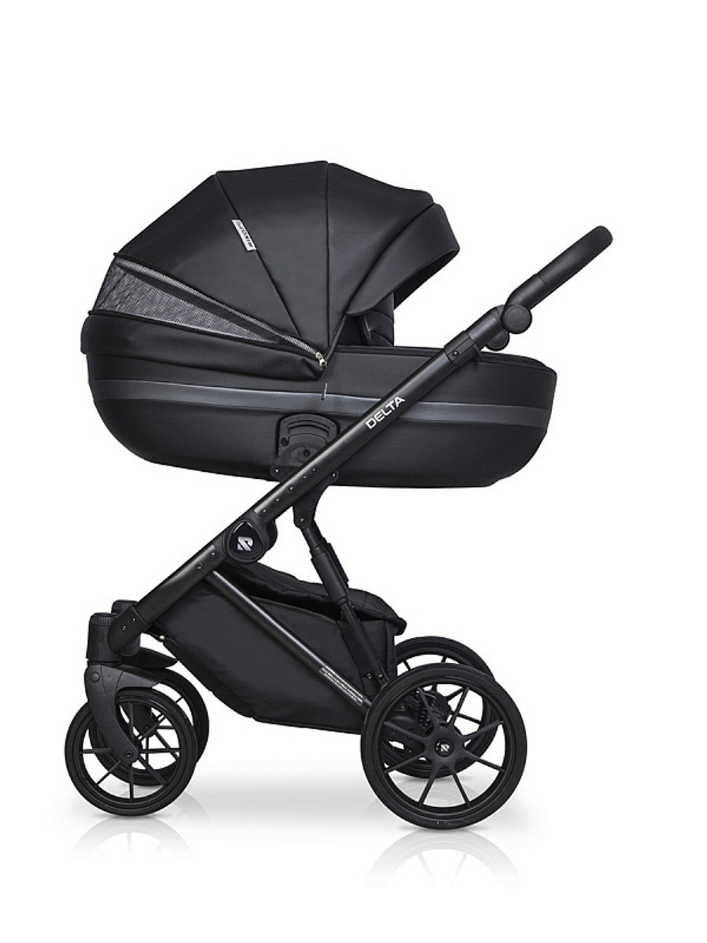 Детская коляска Riko Basic Delta Ecco 2 в 1 15 black