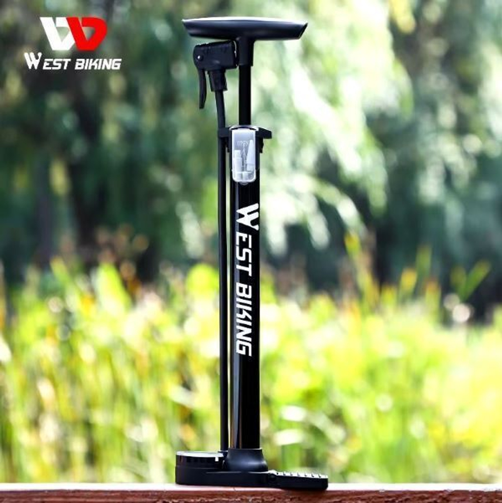 Насос ножной велосипедный West Biking, YP0711135