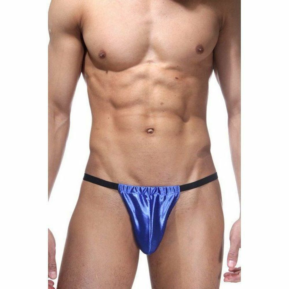 Трусы мужские стринги синие La Blinque LB15071