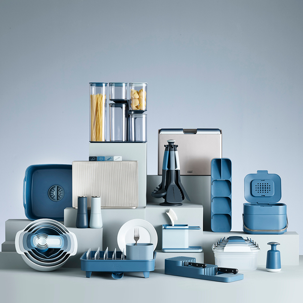 Набор мельниц для соли и перца milltop, синий, 2 шт.