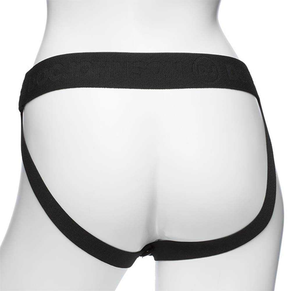 Мужской полый страпон 20,3см Doc Johnson Body Extensions BE Bold Black 800-08-BX