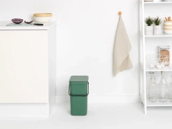 Brabantia Контейнер для мусора Sort & Go 12л зеленый