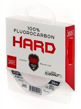 Леска монофильная Lucky John FLUOROCARBON Hard 025/052