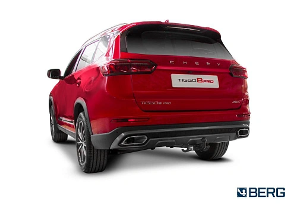 ТСУ для BERG Chery Tiggo 8, 8 Pro, 8 Pro Max (2020-), шар А, 1500/75 кг. F.0913.001