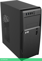 Корпус HAFF 2808-U3 без БП Black/Silver (STC 2801-U3)