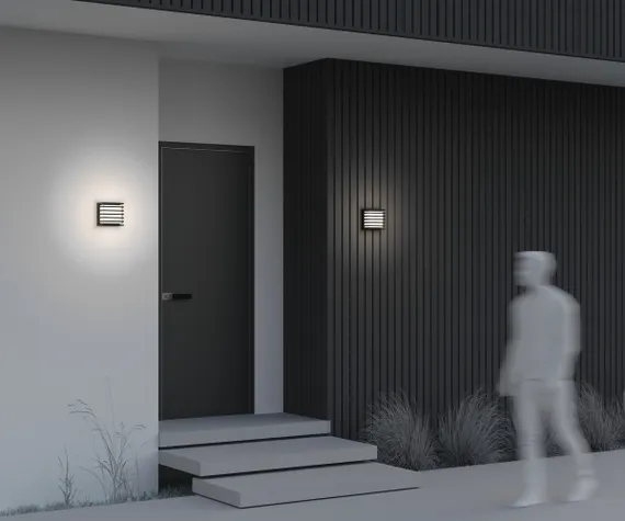 Настенный светильник (бра) Даунинг Стрит / Downing Street 3000К 10Вт IP 65 Outdoor o020wl-l10b4k